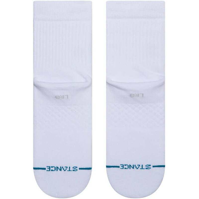 【送料無料】 スタンス メンズ 靴下 アンダーウェア Icon Quarter Sock White
