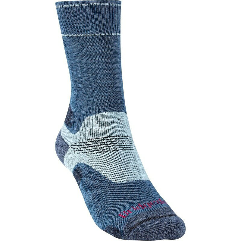【送料無料】 ブリッジデール レディース 靴下 アンダーウェア Hike Midweight Merino Endurance Boot Sock - Women's Blue/Sky