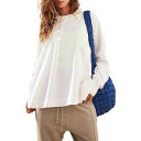 【送料無料】 フリーピープル レディース パーカー・スウェット アウター Hot Shot Hooded Layer Coddy - Women's White