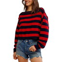【送料無料】 フリーピープル レディース パーカー・スウェット アウター We The Free Into The Blue Pullover - Women'...