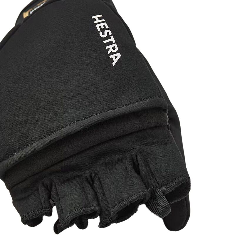 【送料無料】 ヘストラ メンズ 手袋 アクセサリー Windstopper Pullover Mitten - Men's Black