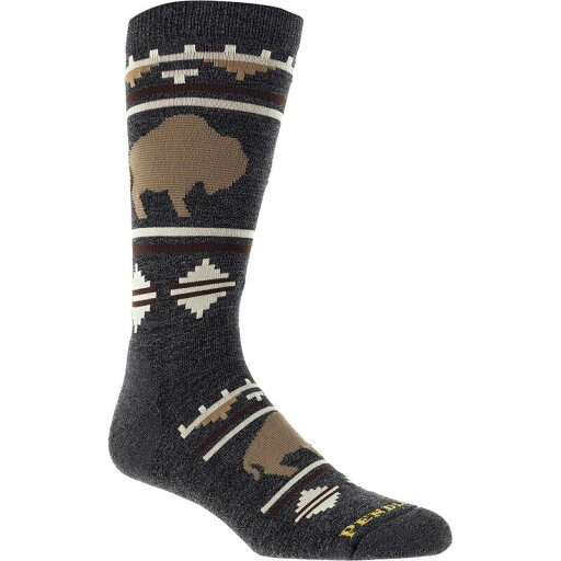 【送料無料】 ペンドルトン メンズ 靴下 アンダーウェア Camp Sock Roaming Bison/Charcoal 【送料無料】 ペンドルトン メンズ 靴下 アンダーウェア Camp Sock Roaming Bison/Charcoal
