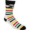 【送料無料】 ペンドルトン メンズ 靴下 アンダーウェア Merino Jacquard Park Sock Ivory(4)