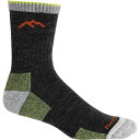 【送料無料】 ダーンタフ メンズ 靴下 アンダーウェア Hiker Micro Crew Cushion Sock Lime