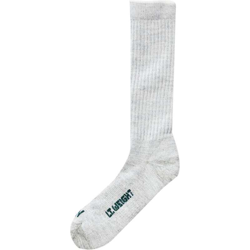 ̵ ե륽    Lightweight Traditional Crew Sock Gray Hea...
