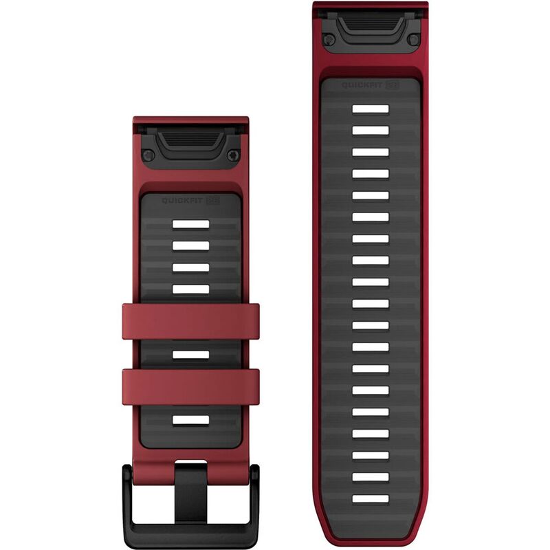 ReVida 楽天市場店のガーミン メンズ アクセサリー 腕時計 Garmin QuickFit Silicone Sport Watch Band Dust Rose/Fog Gray グレー｜アングル3