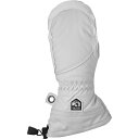 【送料無料】 ヘストラ レディース 手袋 アクセサリー Heli Mitten - Women's Pale Grey/Off White
