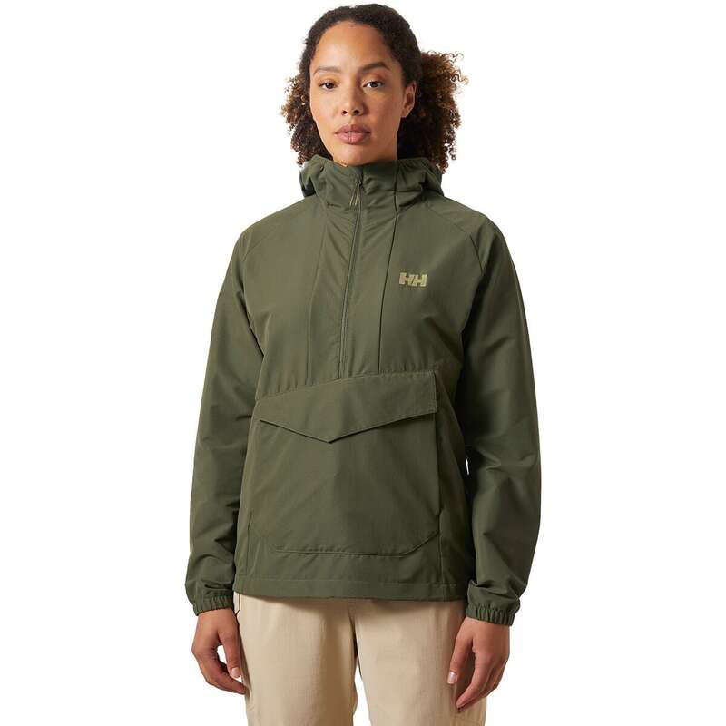 【送料無料】 ヘリーハンセン レディース ジャケット・ブルゾン アノラック アウター Vista Hike Anorak - Women's Utility Green
