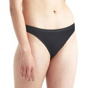 【送料無料】 アイスブレーカー レディース パンツ アンダーウェア Siren Thong - Women's Black