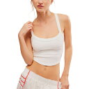 【送料無料】 フリーピープル レディース Tシャツ トップス All Clear Solid Cami - Women's White