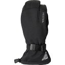 【送料無料】 ヘストラ メンズ 手袋 アクセサリー Powder Gauntlet 3-Finger Glove Black