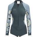 【送料無料】 オニール レディース 上下セット 水着 Bahia 2/1 Front-Zip Long-Sleeve Surf Suit - Women's S...