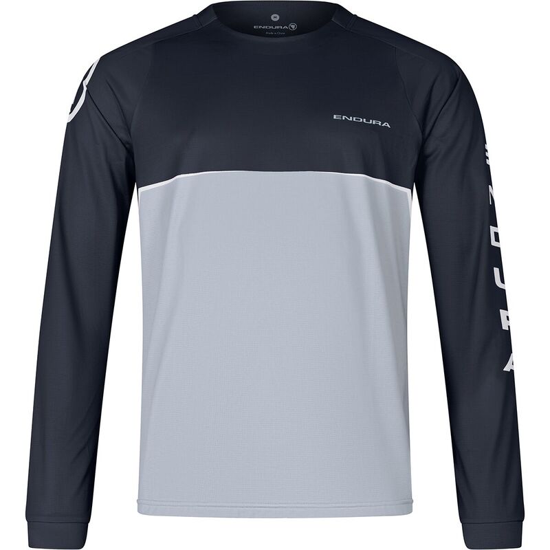 エンデュラ メンズ トップス Tシャツ プリント シャツ 長袖 Endura CORE Printed Long-Sleeve T-Shirt - Men's Black ブラック