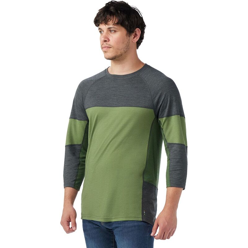 スマートウール メンズ トップス Tシャツ ジャージー Smartwool Mountain Bike 3/4-Sleeve Jersey - Me..