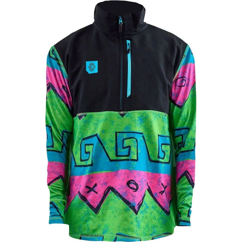 エアブラスター メンズ アウター ジャケット・ブルゾン ジャケット Airblaster Quickstrike 1/4-Zip Jacket - Men's Hot Wave