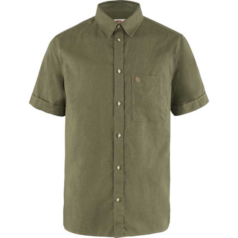 【送料無料】 フェールラーベン メンズ シャツ トップス Ovik Travel Shirt - Men's Green