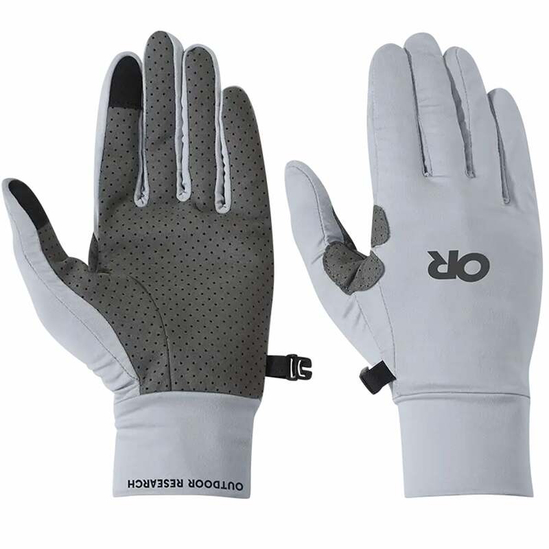【送料無料】 アウトドアリサーチ メンズ 手袋 アクセサリー ActiveIce Full Finger Chroma Sun Glove Grey Heather