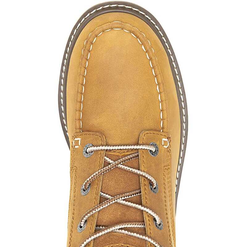 【送料無料】 ウルヴァリン メンズ ブーツ・レインブーツ シューズ Trade Wedge Unlined 6in Moc-Toe Boot - Men's Dark Brown