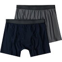 【送料無料】 エクスオフィシオ メンズ ボクサーパンツ アンダーウェア Give-N-Go 2.0 Boxer Brief - 2-Pack - Men's N...