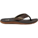 【送料無料】 リーフ メンズ サンダル シューズ Santa Ana Flip Flop - Men's Brown