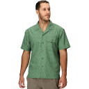 【送料無料】 マーモット メンズ シャツ トップス AirExchange SolarShield Camp Novelty Shirt - Men's Juniper Green Mini Bloom