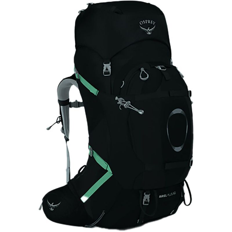 オスプレーパック レディース バックパック・リュックサック バッグ Ariel Plus 60L Backpack Black