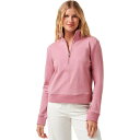 【送料無料】 トラビスマヒュー レディース パーカー・スウェット アウター Cloud 1/2-Zip Sweatshirt - Women's Heather Foxglove