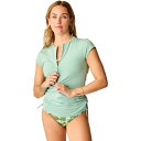 【送料無料】 カーブデザイン レディース トップのみ 水着 Dawson Short-Sleeve Rashguard - Women's Haze