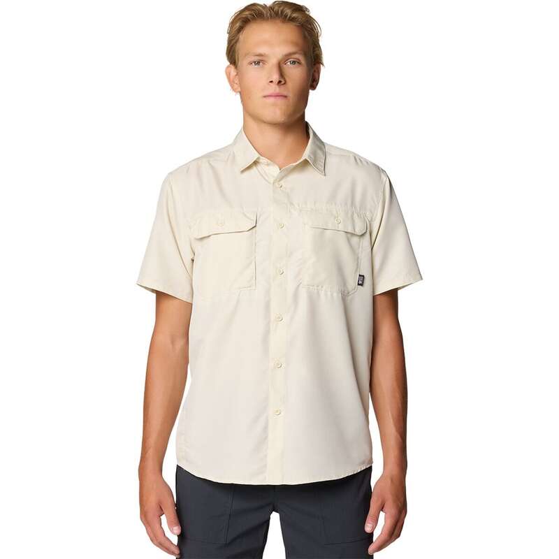 【送料無料】 マウンテンハードウェア メンズ シャツ トップス Canyon Short-Sleeve Shirt - Men's Stone