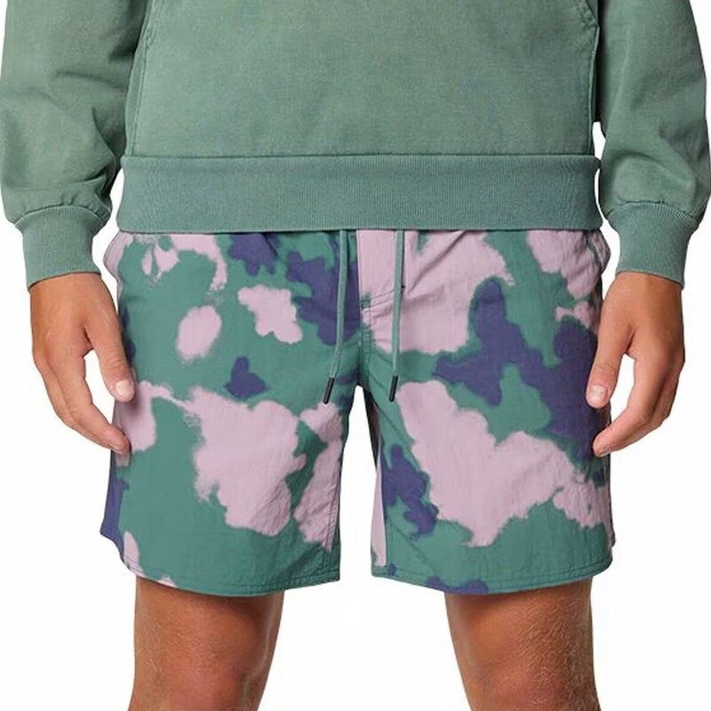 【送料無料】 マウンテンハードウェア メンズ ハーフパンツ・ショーツ 水着 Stryder 7in Swim Short - Men's Lapis Dusk Blissed Dye Print