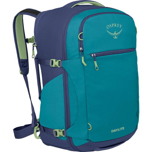 【送料無料】 オスプレーパック メンズ バックパック・リュックサック バッグ Daylite Carry-On 44L Travel Pack Blue Spikemoss/Alkaline 【送料無料】 オスプレーパック メンズ バックパック・リュックサック バッグ Daylite Carry-On 44L Travel Pack Blue Spikemoss/Alkaline