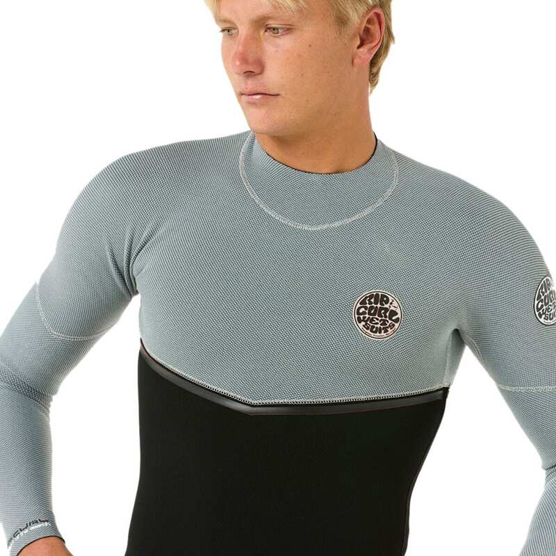 【送料無料】 リップカール メンズ 上下セット 水着 E Bomb 1.5mm GB Jacket - Men's Iced Grey