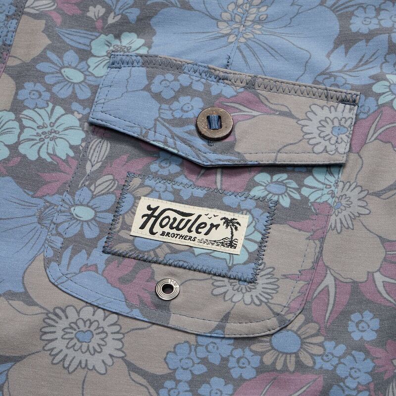 【送料無料】 ハウラーブラザーズ メンズ ハーフパンツ・ショーツ 水着 Bruja Boardshort - Men's Flower Power/Blues