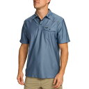 ハウラーブラザーズ メンズ ポロシャツ トップス Ranchero Tech Polo - Men's Mirage Blue