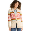 【送料無料】 ペンドルトン レディース ニット・セーター アウター Heritage Shetland Cardigan - Women's Tan/Orang...