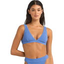 【送料無料】 リズム レディース トップのみ 水着 Isla Rib Tall Tri Bikini Top - Women's Cornflower