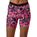 【送料無料】 テリーバイサイクル レディース ハーフパンツ・ショーツ ボトムス Mixie Short Liner - Women's Symphony Beetroot