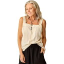 【送料無料】 カーブデザイン レディース タンクトップ トップス Liv Stitched Top - Women's Birch Texture