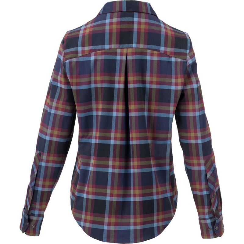 【送料無料】 フライロー レディース Tシャツ トップス Brigitte Tech Flannel - Women's Dusty Iris