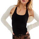 【送料無料】 フリーピープル レディース タンクトップ トップス Clean Lines Racerback Tank Top - Women's Black