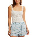 【送料無料】 フリーピープル レディース タンクトップ トップス Full Bloom Eyelet Cami - Women's Ivory(4)