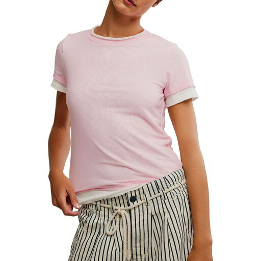 【送料無料】 フリーピープル レディース Tシャツ トップス Tasha T-Shirt - Women's Ballet Combo 【送料無料】 フリーピープル レディース Tシャツ トップス Tasha T-Shirt - Women's Ballet Combo