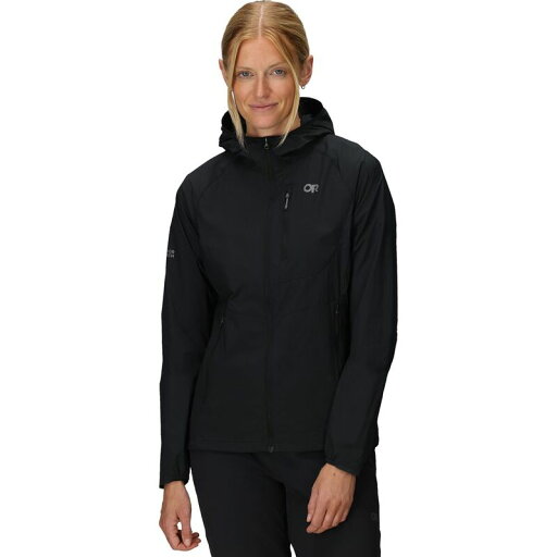 【送料無料】 アウトドアリサーチ レディース ジャケット・ブルゾン アウター Shadow Wind Hooded Jacket - Women's Black 【送料無料】 アウトドアリサーチ レディース ジャケット・ブルゾン アウター Shadow Wind Hooded Jacket - Women's Black