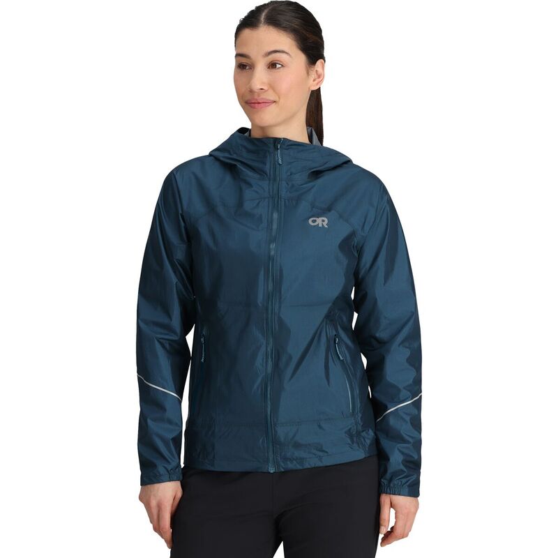 アウトドアリサーチ レディース アウター ジャケット・ブルゾン ジャケット Outdoor Research Helium Rain Jacket - Women's Harbor