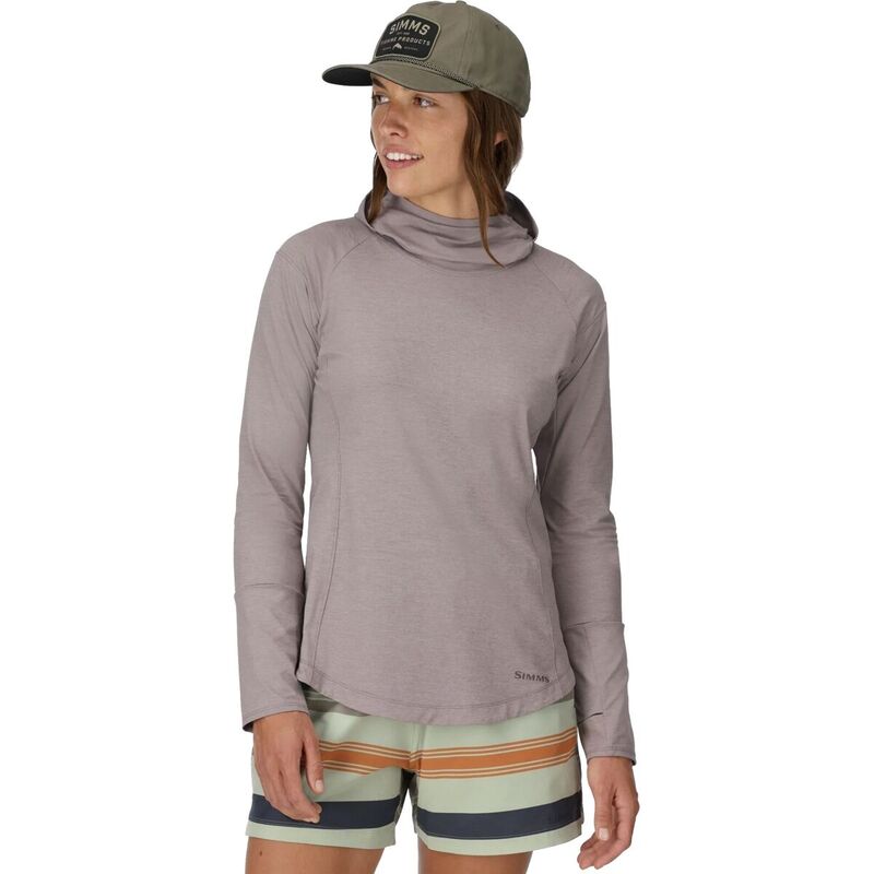 シムズ レディース トップス Tシャツ パーカー Simms SolarFlex Cooling Hoodie - Women's Heron
