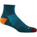 【送料無料】 ダーンタフ メンズ 靴下 アンダーウェア Run 1/4 Ultra-Lightweight Cushion Sock Dark Teal