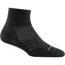 【送料無料】 ダーンタフ レディース 靴下 アンダーウェア Run 1/4 Ultra-Lightweight Sock - Women's Black(4)