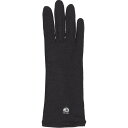 【送料無料】 ヘストラ メンズ 手袋 アクセサリー Merino Wool Long Liner Black