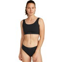 【送料無料】 アイスブレーカー レディース ブラジャー アンダーウェア Merino Blend Rib Lotus Bra - Women's Black