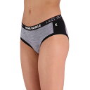 【送料無料】 モンスロイヤル レディース パンツ アンダーウェア Sylvia Boyleg Underwear - Women's Grey Heather/...